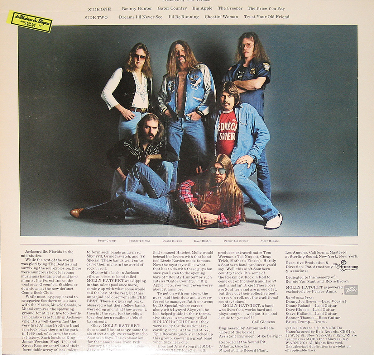 High Resolution #2 Photo MOLLY HATCHET S/T SELF-TITLED 